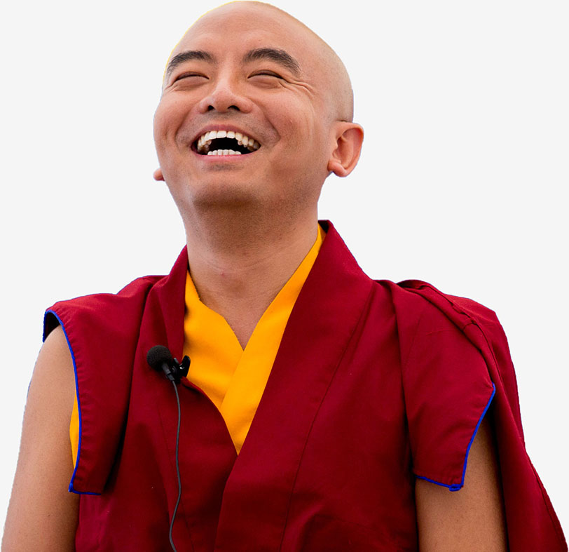 Yongey Mingyur Rinpoche Laughing